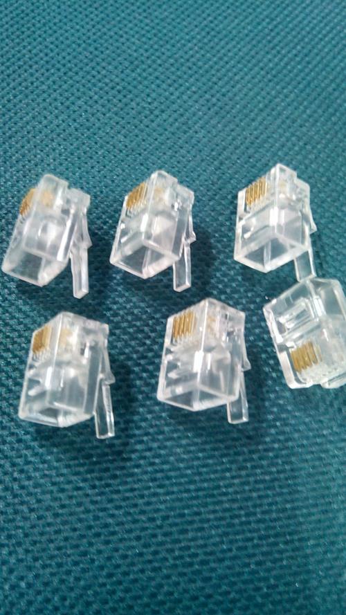  通信 布線產品 水晶頭 >批發 現貨 優質電話水晶頭6p4c 4芯rj11